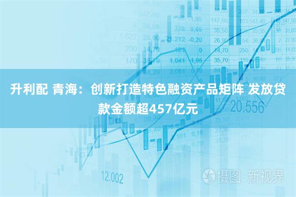 升利配 青海：创新打造特色融资产品矩阵 发放贷款金额超457亿元