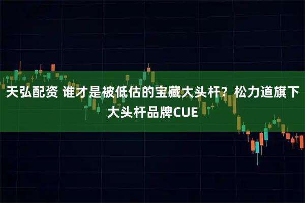 天弘配资 谁才是被低估的宝藏大头杆？松力道旗下大头杆品牌CUE